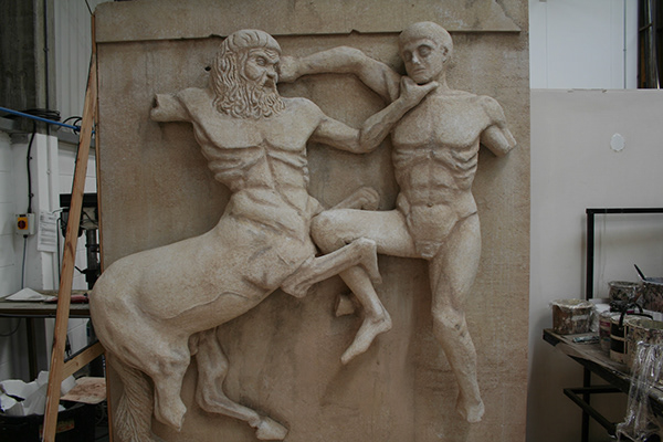 Parthenon Metope Replica 2:2 Meters