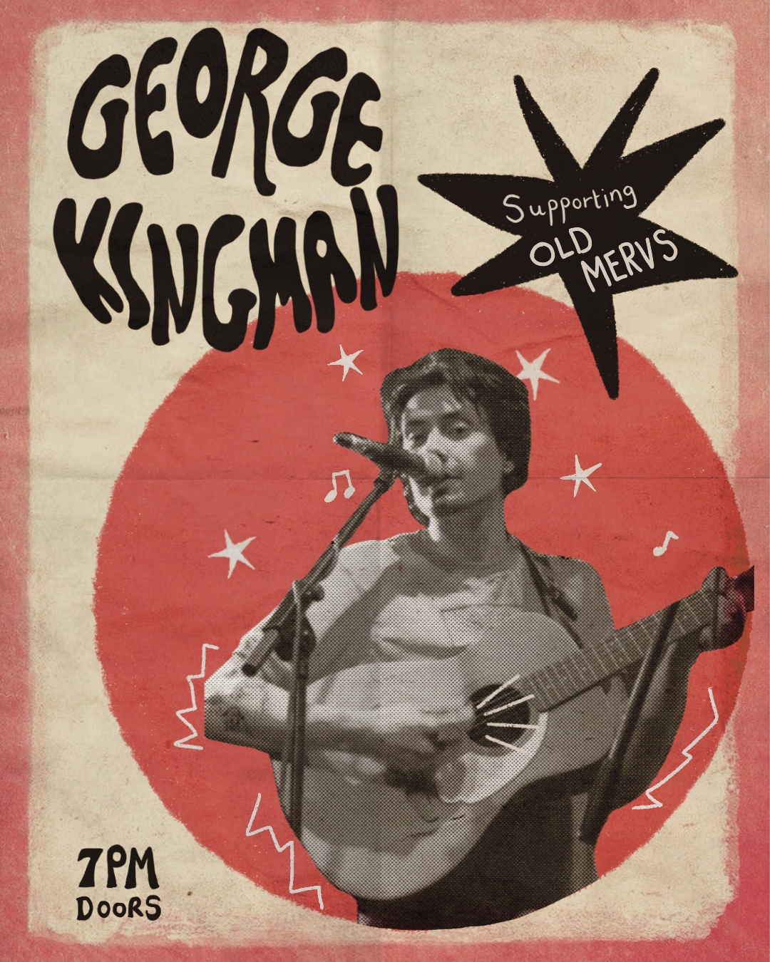 George kingman Gig Poster 