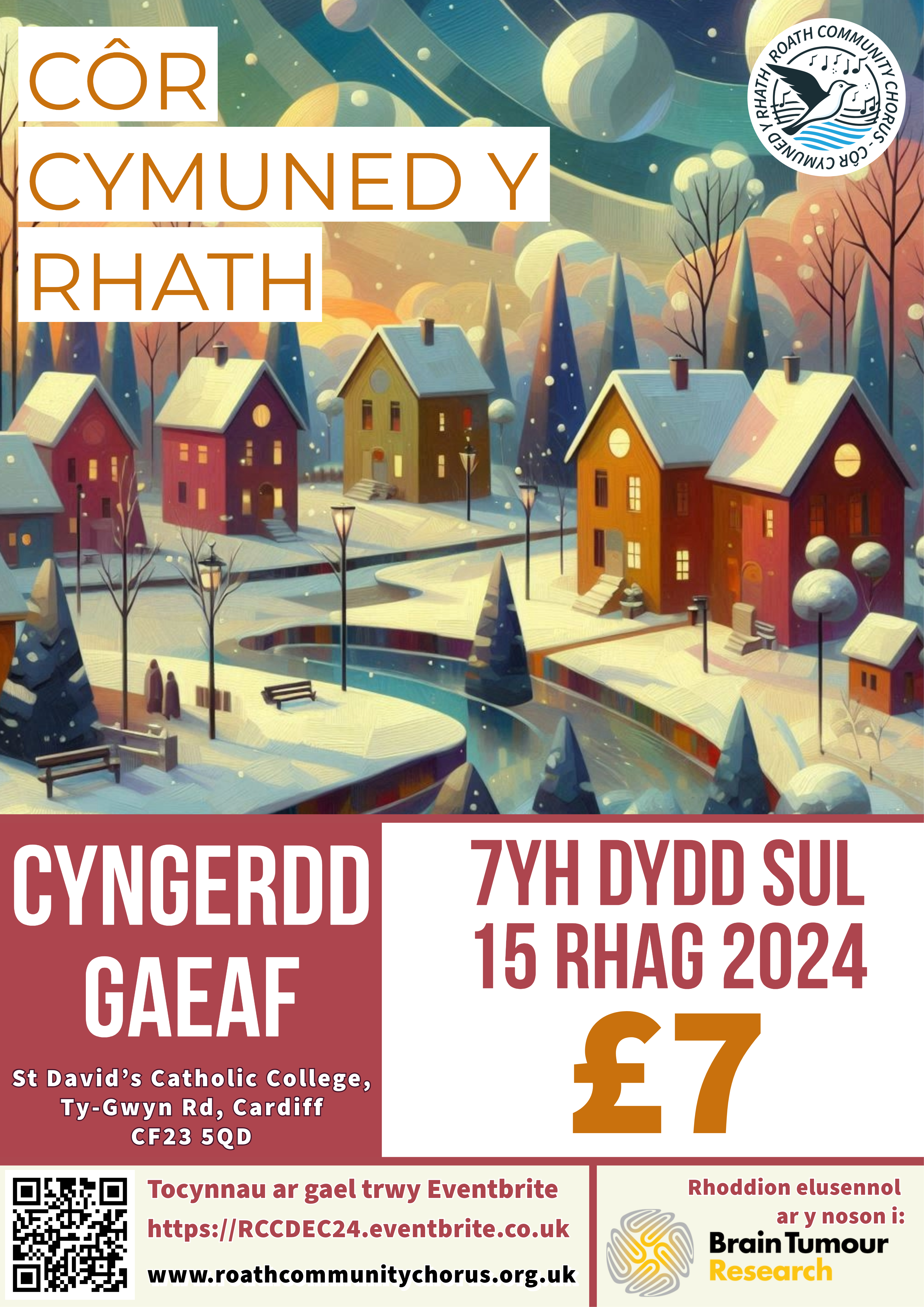 Event poster Welsh