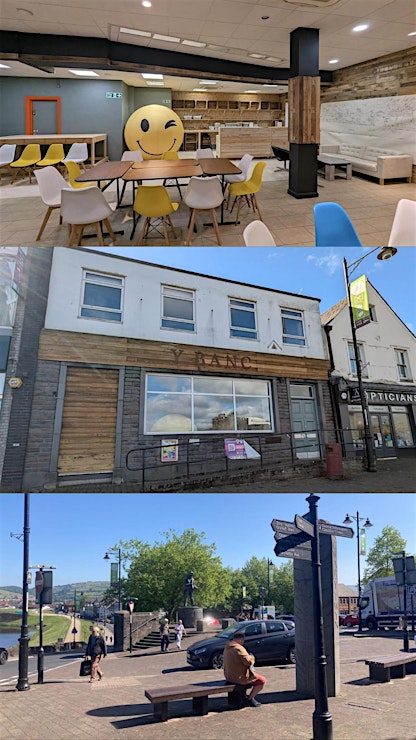 photos of the y banc venue space where the cuppa is taking place