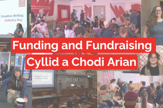 funding and fundraising collage